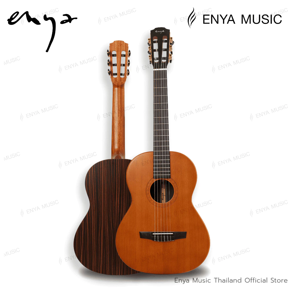 กีตาร์คลาสสิคไฟฟ้า Enya รุ่น EC-58E ระบบไฟฟ้าTransacoustic Double OS1 แบบมีลำโพงในตัว