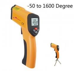 ปืนวัดอุณหภูมิ (Infrared thermometer) รุ่น HT-6889 ย่านการวัด -50 ~ 1600C มีประกัน