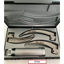 เครื่องส่องหลอดลม 3 เบรด Riester Ri-Standard R7040 (โค้ง 2,3,4 ) C Handle (หลอดไฟที่ปลายเบลด)