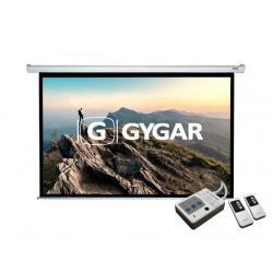 จอโปรเจคเตอร์ไฟฟ้า Gygar Motorized Screen 180 นิ้ว 4:3 พร้อมรีโมท