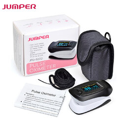 เครื่องวัดออกซิเจนปลายนิ้ว ( Pulse Oximeter Fingertip ) ยี่ห้อ Jumper JPD-500D