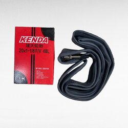 ยางในจักรยาน 20 นิ้ว Kenda 20x1 1/8 FV วาล์วยาว 48 mm.