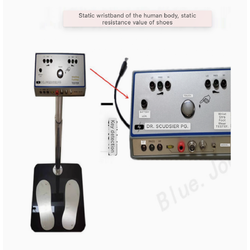 เครื่องทดสอบไฟฟ้าสถิตเท้ามนุษย์ (Esd Meter) Human Electrostatic รุ่น SL-031