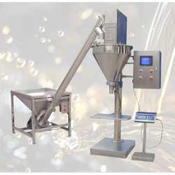 เครื่องบรรจุสกรู Auger Filler สำหรับผงและวัสดุแห้ง แม่นยำ 5–5000g โรงงานอุตสาหกรรม