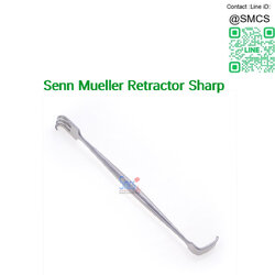 Senn Mueller Retractor Sharp 17cm