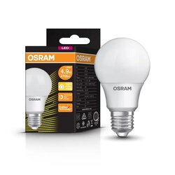 หลอดไฟ LED 4.9W OSRAM LV CLA40 E27