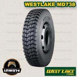 11R22.5 ยี่ห้อ WESTLAKE รุ่น MD738 ยางรถบรรทุก เรเดียล TBR