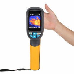 กล้องถ่ายความร้อน (Thermal Imager) รุ่น HT-02D ย่านการวัด -20°C to +300°C