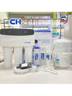 เครื่องกรองน้ำ Star Pure RO 150 GPD (5 ขั้นตอน RX-RO-5F) *พร้อมติดตั้งฟรี*