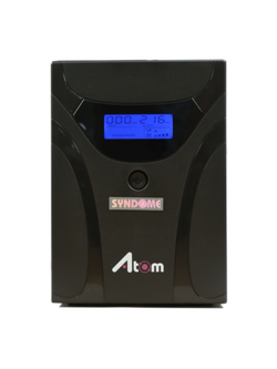 เครื่องสำรองไฟ Lineinteractive with Stabilizer รุ่น ATOM 1000-LCD (1000VA/600Watt)