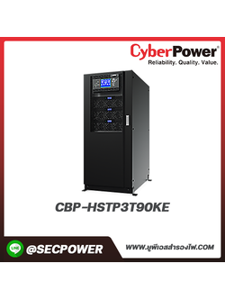เครื่องสำรองไฟฟ้า Cyberpower รุ่น CBP-HSTP3T90KE 90KVA/81KW 400/230VAC 3PHASE w/o BAT