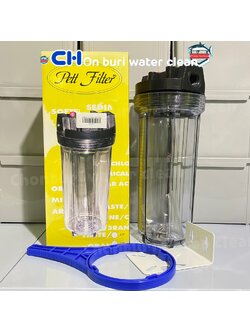 กระบอก HS 4หนุ10นิ้ว (ใส)