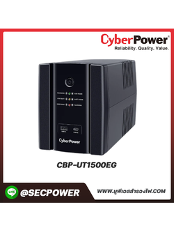 เครื่องสำรองไฟฟ้า Cyberpower รุ่น CBP-UT1500EG 1500VA/900WATT-AS,TOWER
