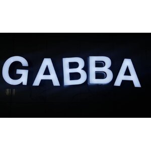 อักษรไร้คิ้ว ขอบ 3D