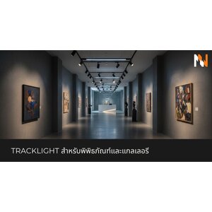 Tracklight (ไฟแทรคไลท์) สำหรับพิพิธภัณฑ์และแกลเลอรี