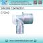 ข้อต่อสายซิลิโคน G72242 DS-L Connectoe W/Suction Port 15F,15M,PSF