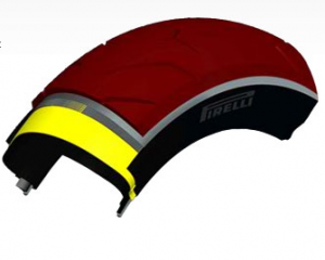 รุ่น Pirelli Rosso2 120/70ZR17