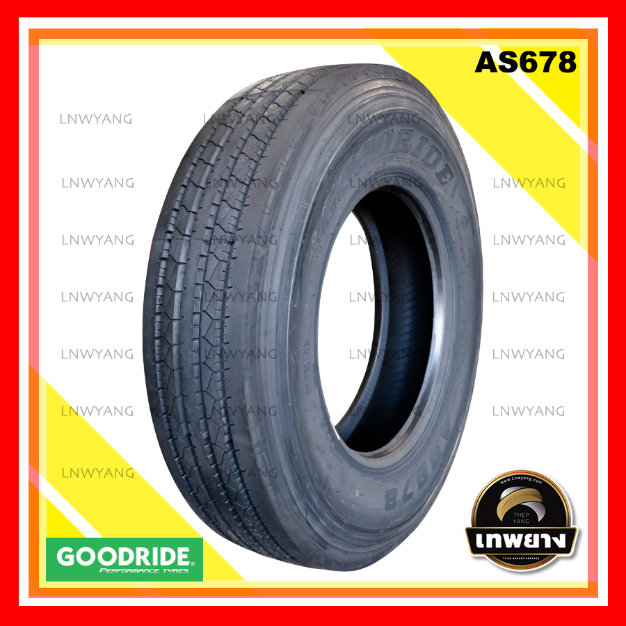 11R22.5 ยี่ห้อ Goodride 16PR รุ่น AS678 ยางรถบรรทุก เรเดียล