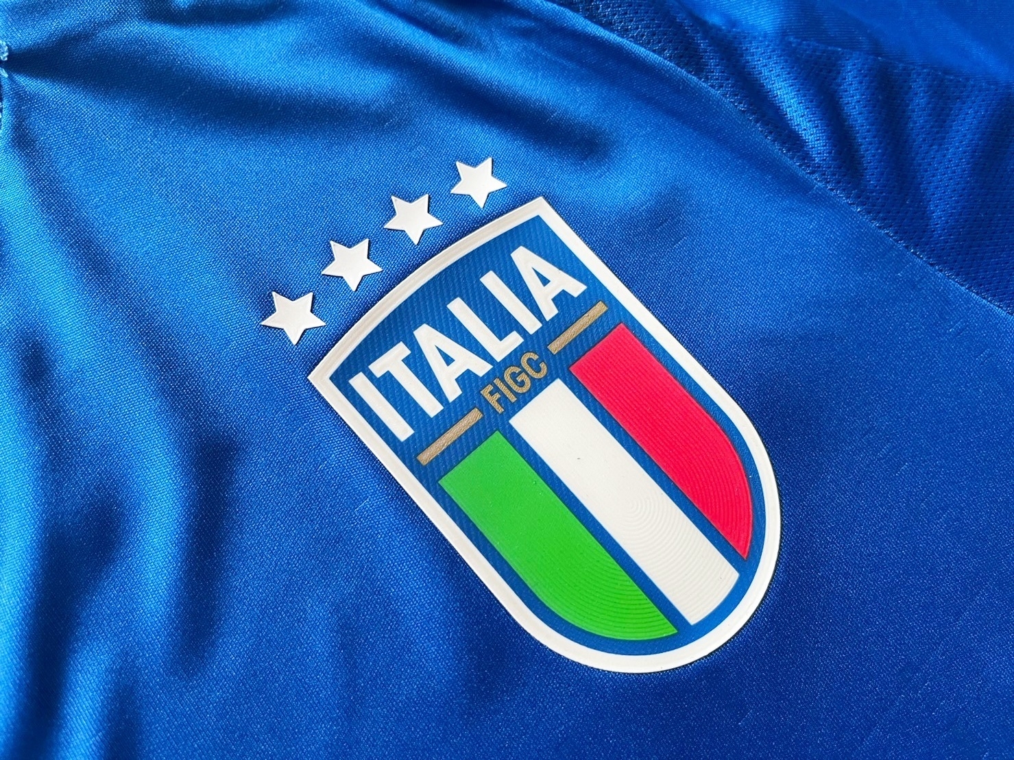 เสื้อฟุตบอล อิตาลี Italia สีนำ้เงิน เกรดนักเตะ 2024