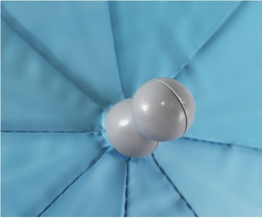 ร่มตอนเดียว 16 นิ้ว สีฟ้าอ่อน