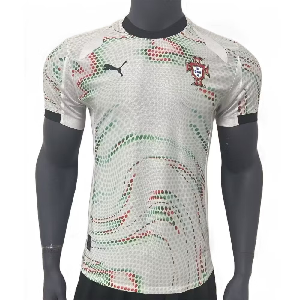 เสื้อทีมชาติโปรตุเกส เหย้า สีเเดง Player Edition เกรดนักเตะ 2025