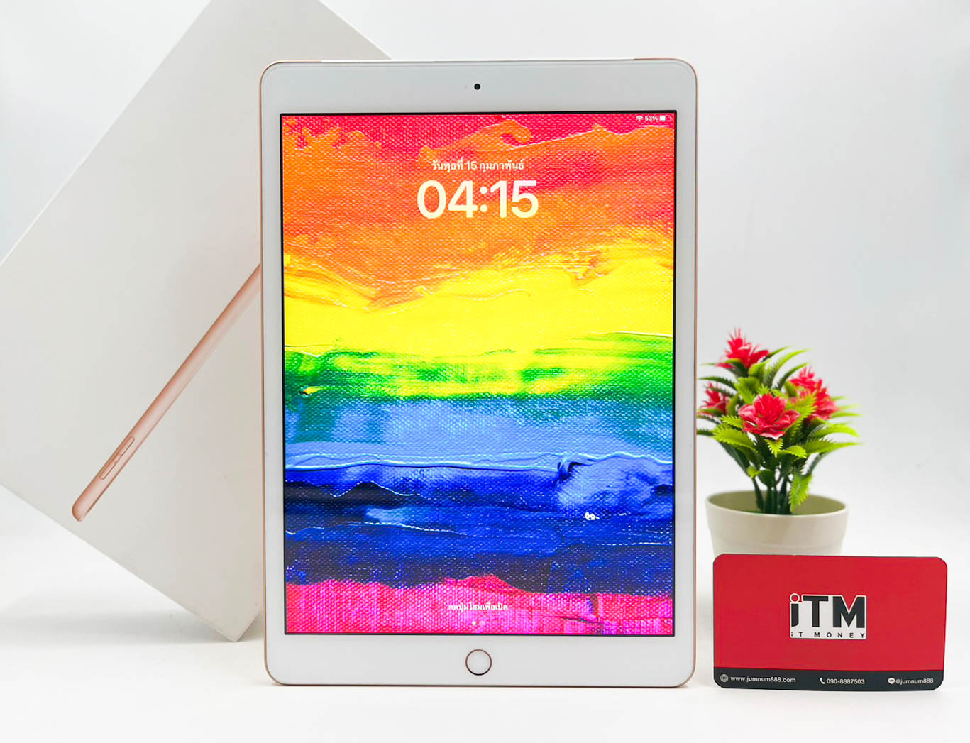 iPad 8 Wifi+Cellular 128GB สี Gold