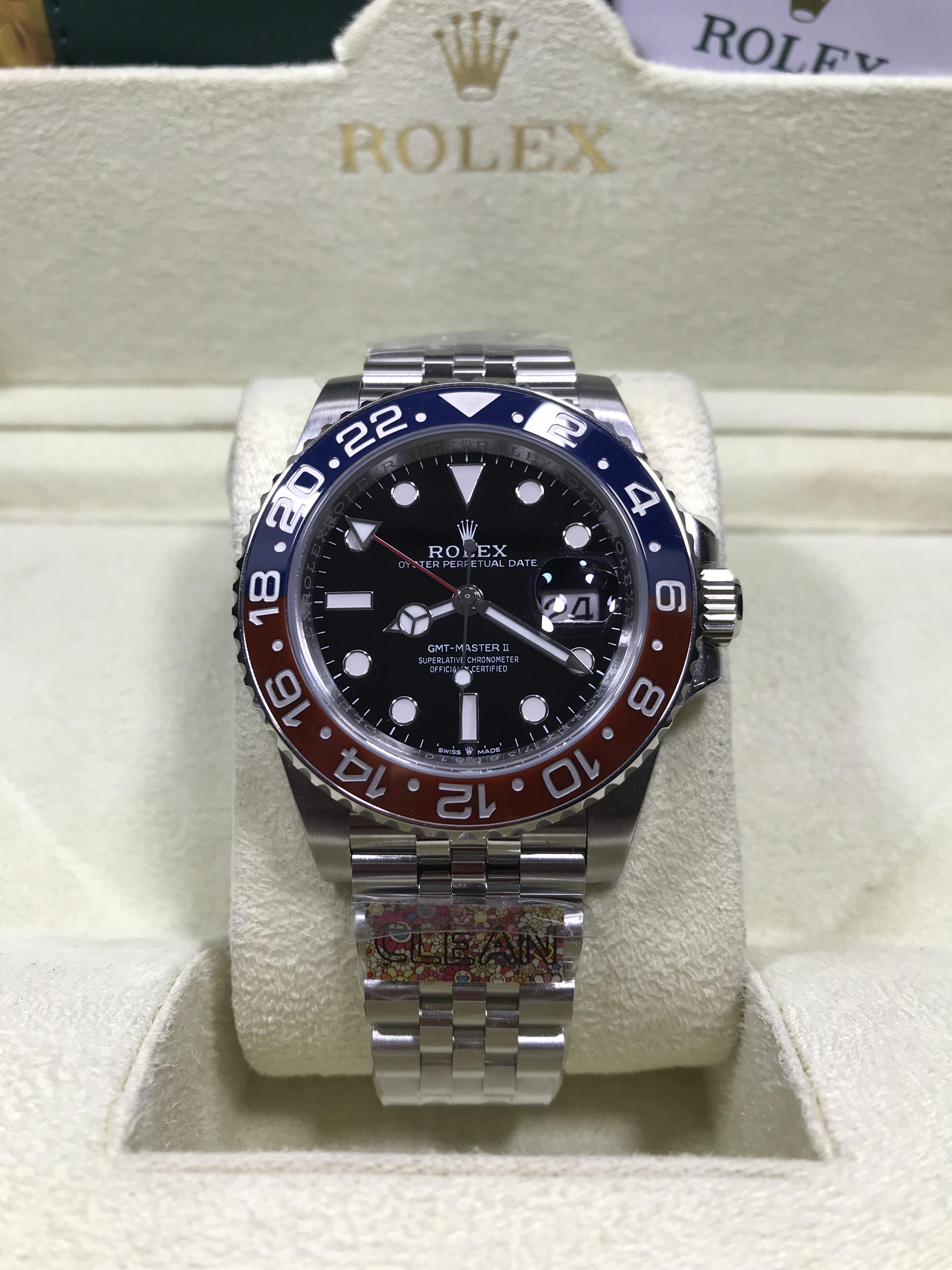 Rolex GMT-Master2 (Pepsi)(Swiss Clean)
