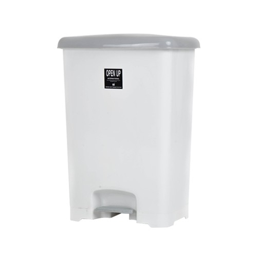 ถังขยะเท้าเหยียบ ทรงเหลี่ยม 42 ลิตร