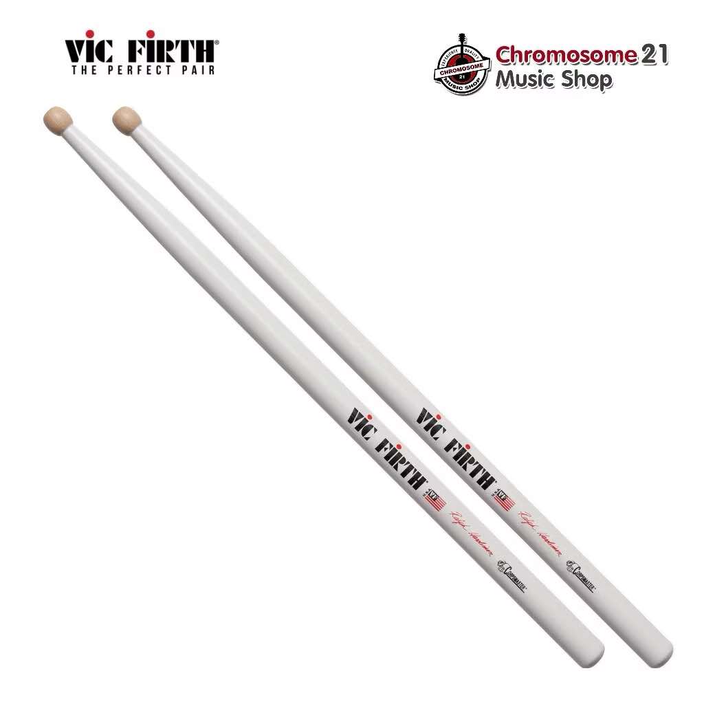 ไม้กลองสแนร์มาร์ชชิ่ง VIC Firth รุ่น SRH (สีขาว)