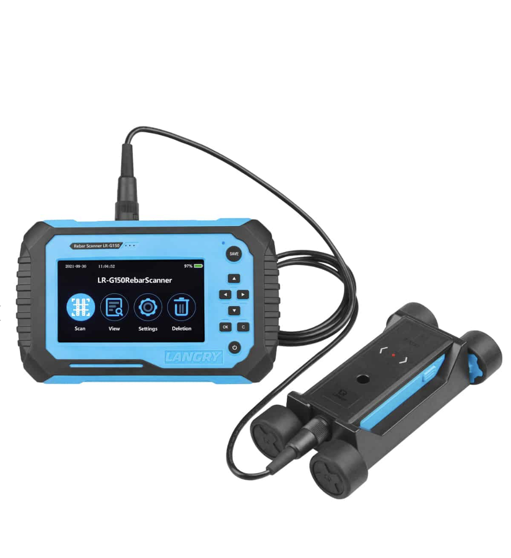 เครื่องสแกนเหล็กเสริมในคอนกรีต (Rebar Scanner) ราคาถูก รุ่น LR-G150