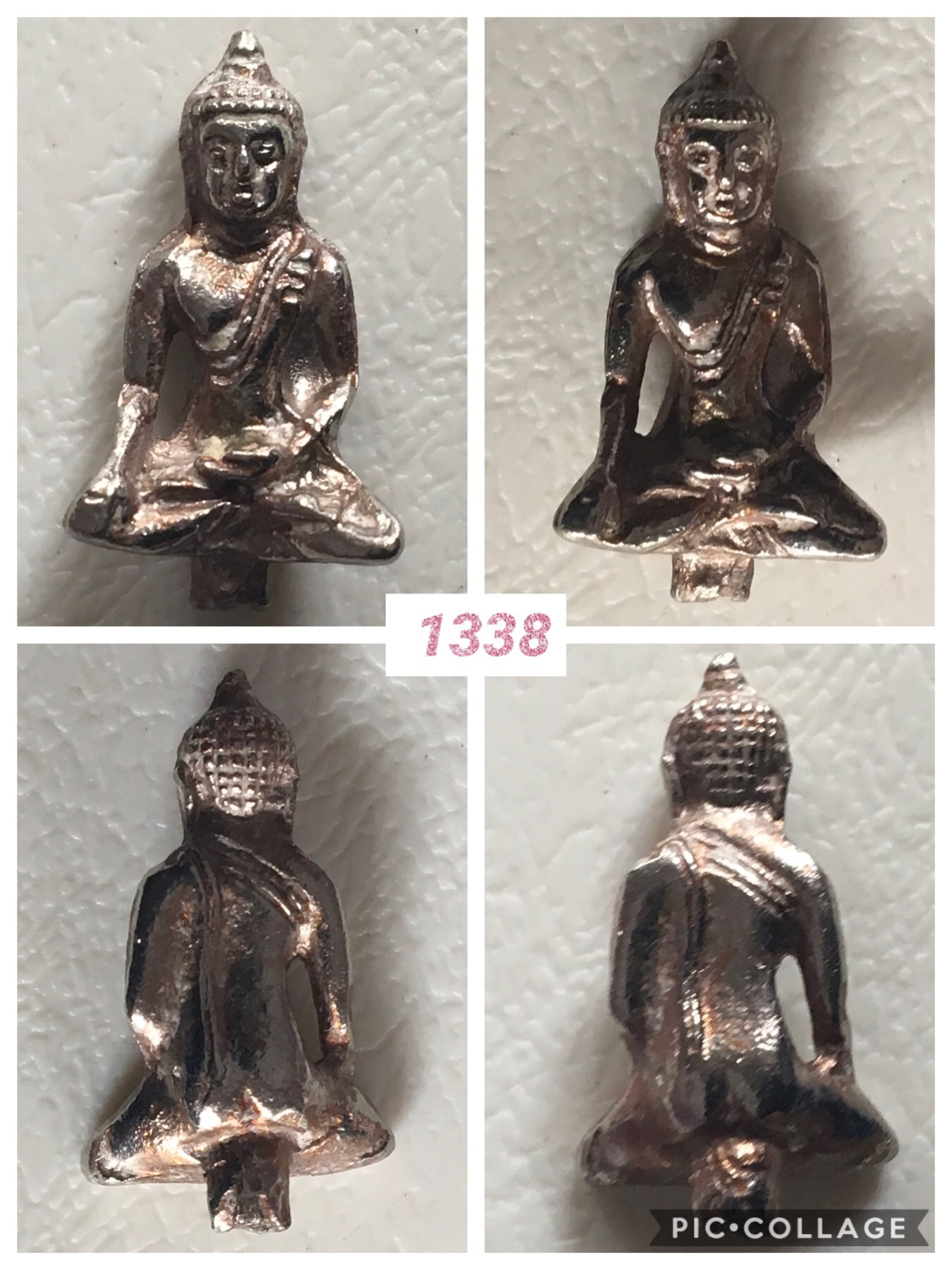 พระยอดธง เนื้อเงิน ไม่ทราบที่