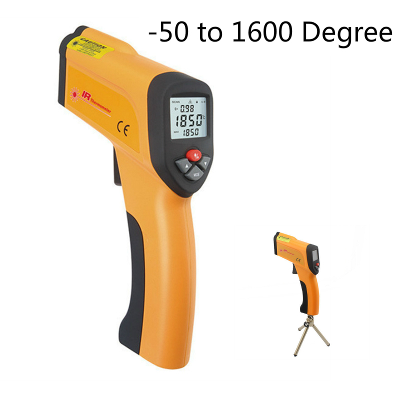 ปืนวัดอุณหภูมิ (Infrared thermometer) รุ่น HT-6889 ย่านการวัด -50 ~ 1600C มีประกัน