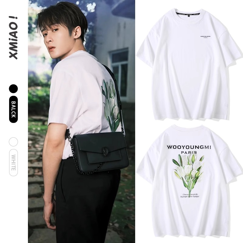 Pre - เสื้อยืดแขนสั้น สไตล์ ถานเจี้ยนซื่อ เสื้อแขนสั้น