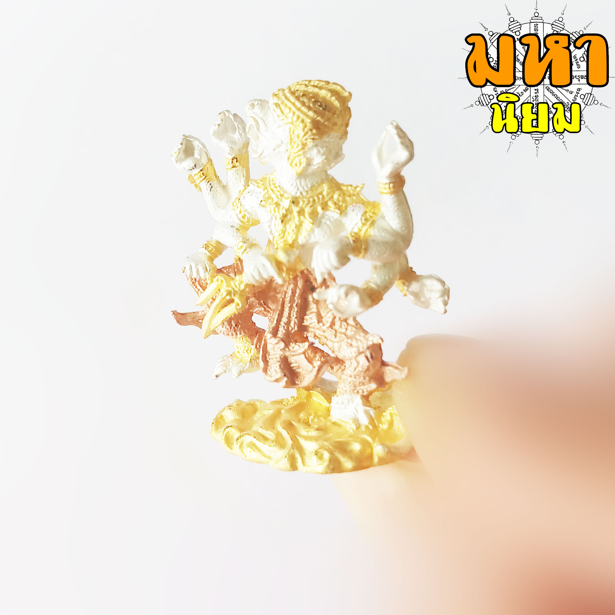 หนุมานแปดกร เจ้าคุณพูล หลวงพ่อพูล วัดไผ่ล้อม จ.นครปฐม เนื้อสามกษัตริย์