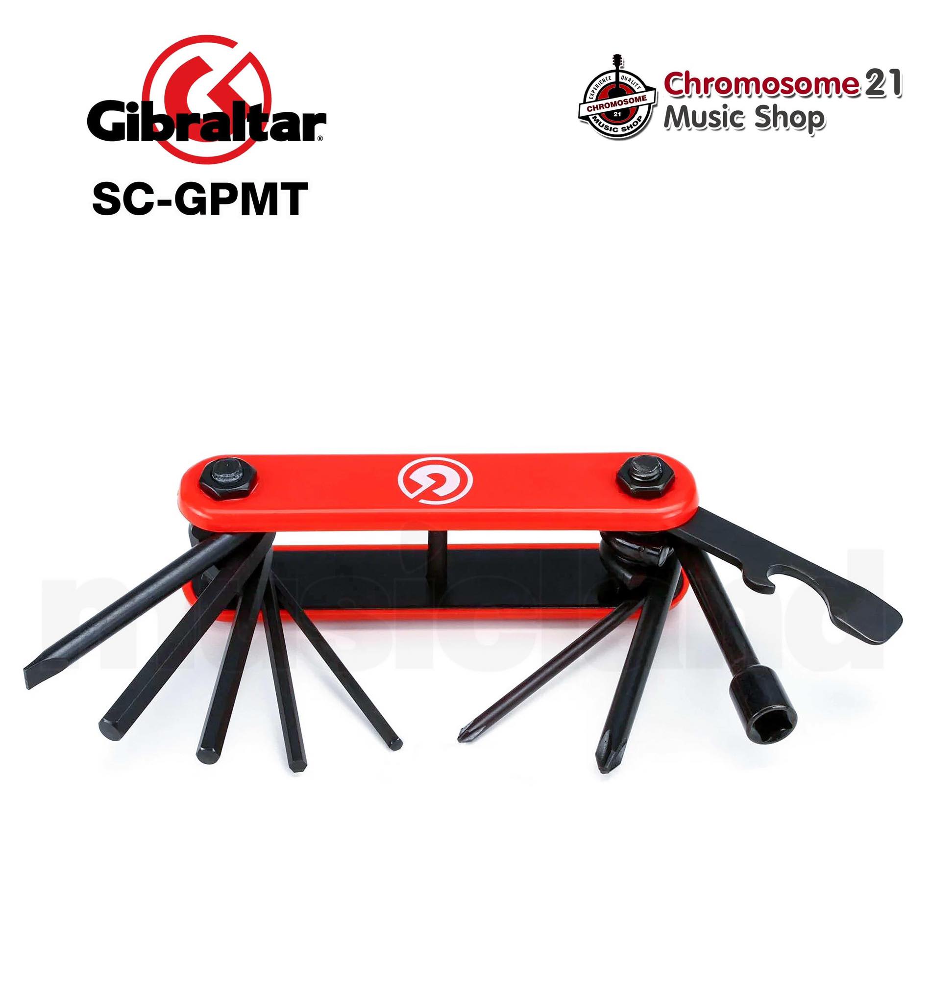 อุปกรณ์มือกลอง Gibraltar SC-GPMT Drum Tech Pocket Multi Tool Pocket Multi Tool