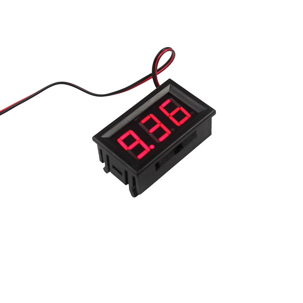DC Digital Voltmeter Module 0.56" DC4.5V-30.0V (Red Color)
