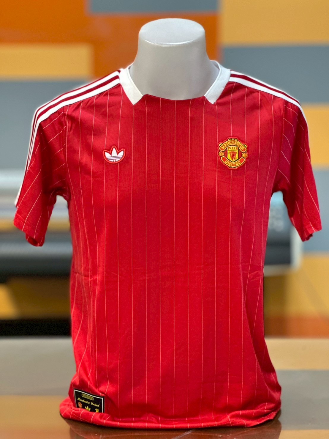 เสื้อฟุตบอล Terrace Icons ปี 2025/26 สโมสรแมนยู สีเเดง เกรดแฟนบอล พรีเมี่ยม💯