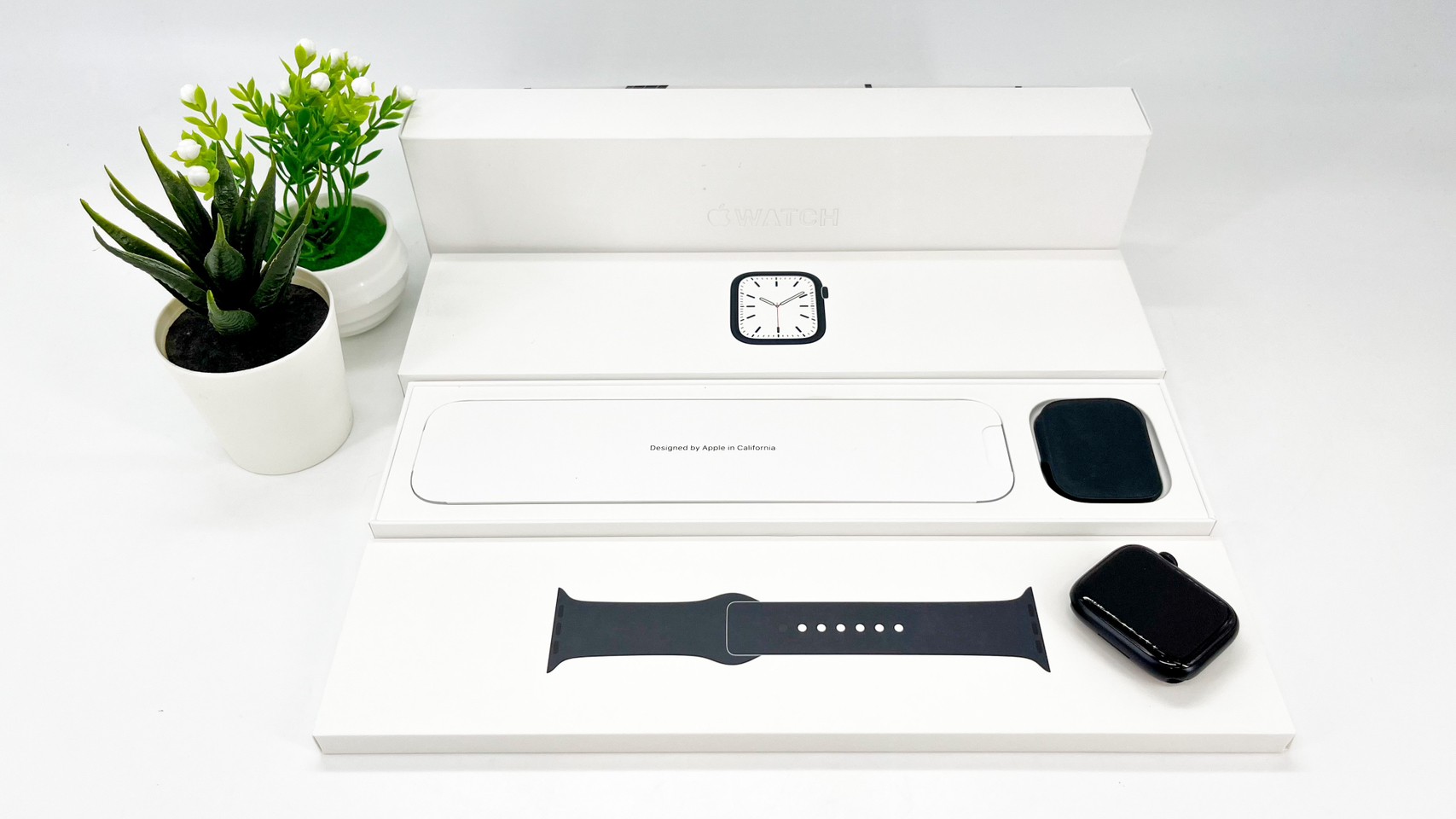 Apple Watch Series 7 GPS + Cellular Alu 45mm. Midnight