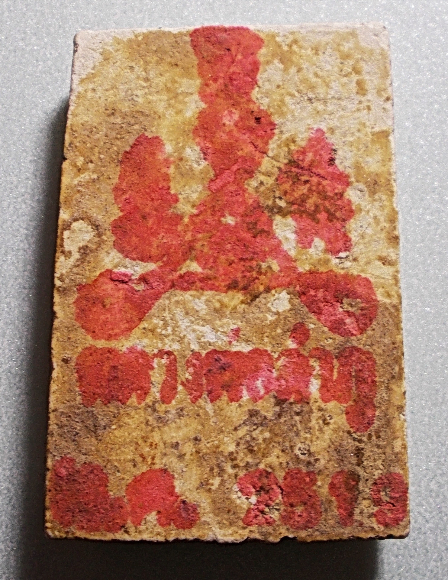 สมเด็จพิมพ์ใหญ่ เกศจรดซุ้ม-เกศเอียงหลังยันต์แดง ลป.ลำภู วัดใหม่อมตรส บางขุนพรหม #lnw1028