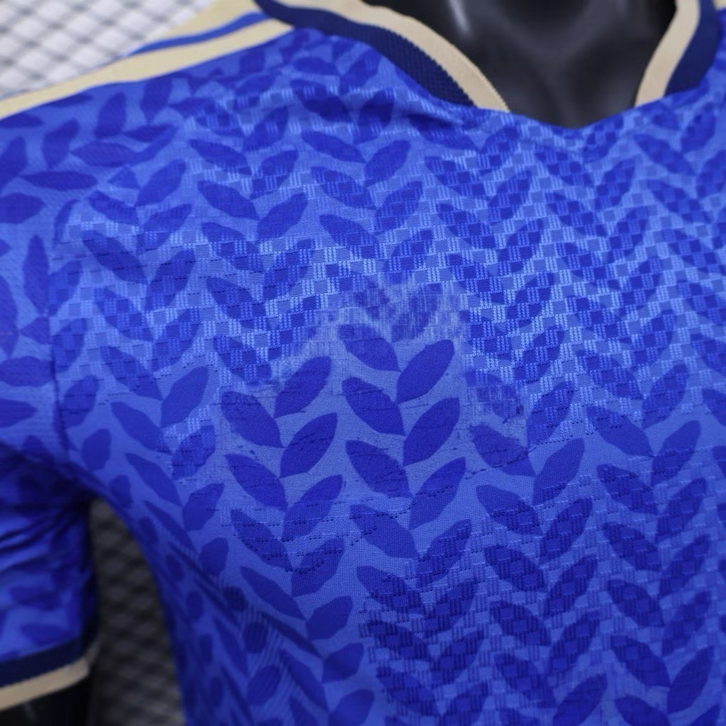 2025-26 เสื้อทีมชาติอิตาลี สีน้ำเงิน สำหรับผู้ชาย Player Edition เกรดนักเตะ Size S-2XL