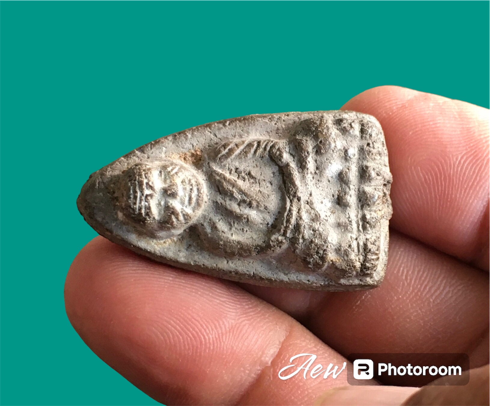 พระเนื้อว่านหลวงปู่ทวด วัดช้างให้ ปัตตานี พิมพ์ใหญ่แจกกรรมการ ปี2497