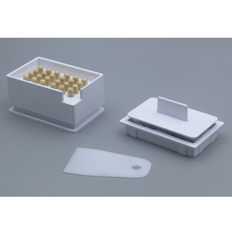 เครื่องบรรจุแคปซูลยา เบอร์ 0 (ครั้งละ 24 แคปซูล) สีขาว