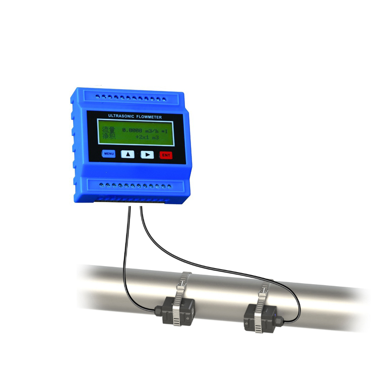 เครื่องวัดอัตราการไหลของเหลวแบบติดผนัง (Wall-Mount Ultrasonic Flow Meter) รุ่น TUF-2000M