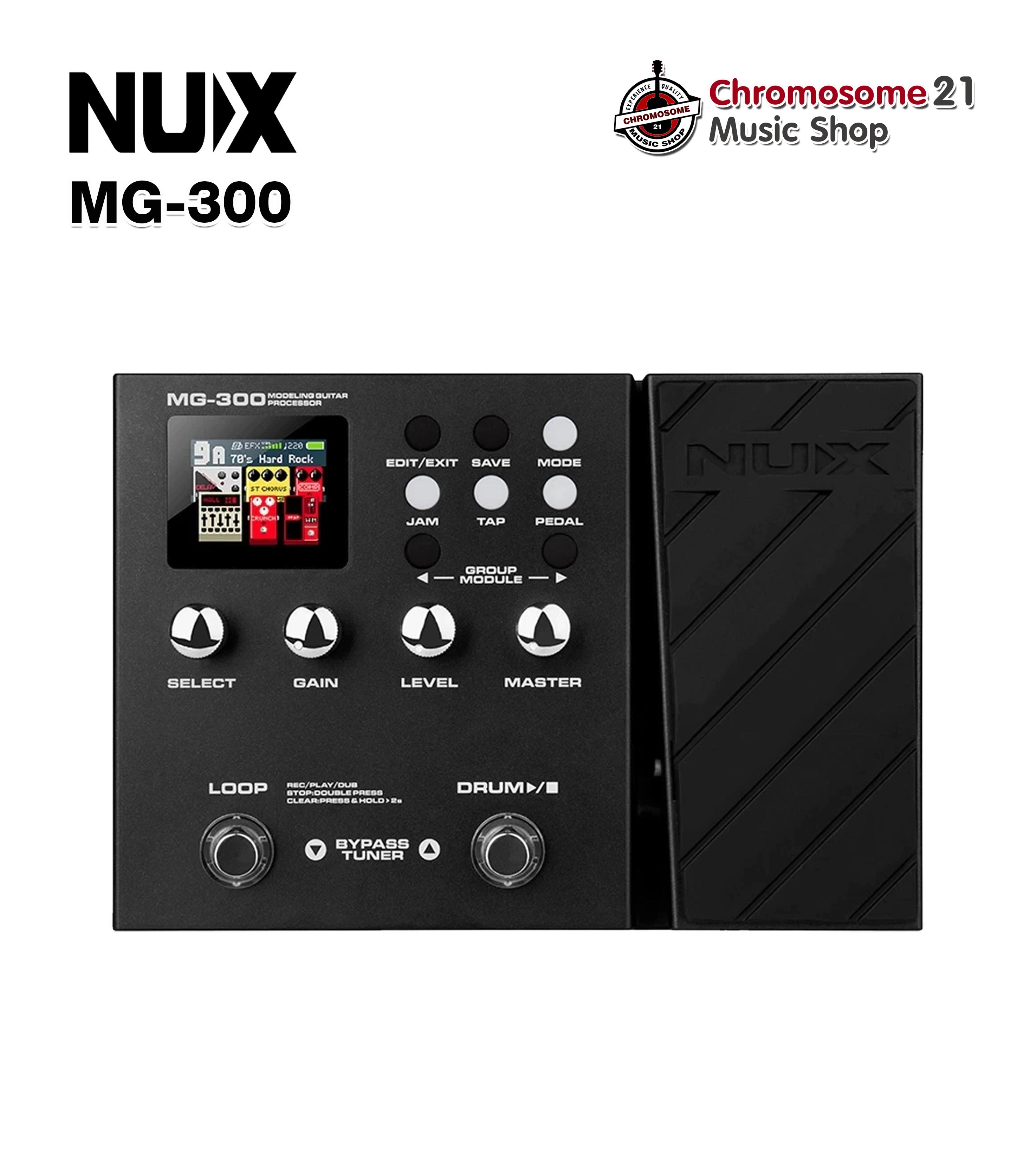 Nux MG-300 มัลติเอฟเฟคกีตาร์