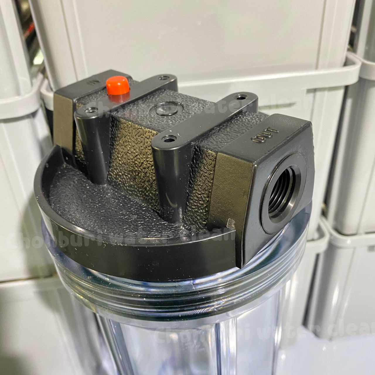 กระบอก HS 4หนุ10นิ้ว (ใส)