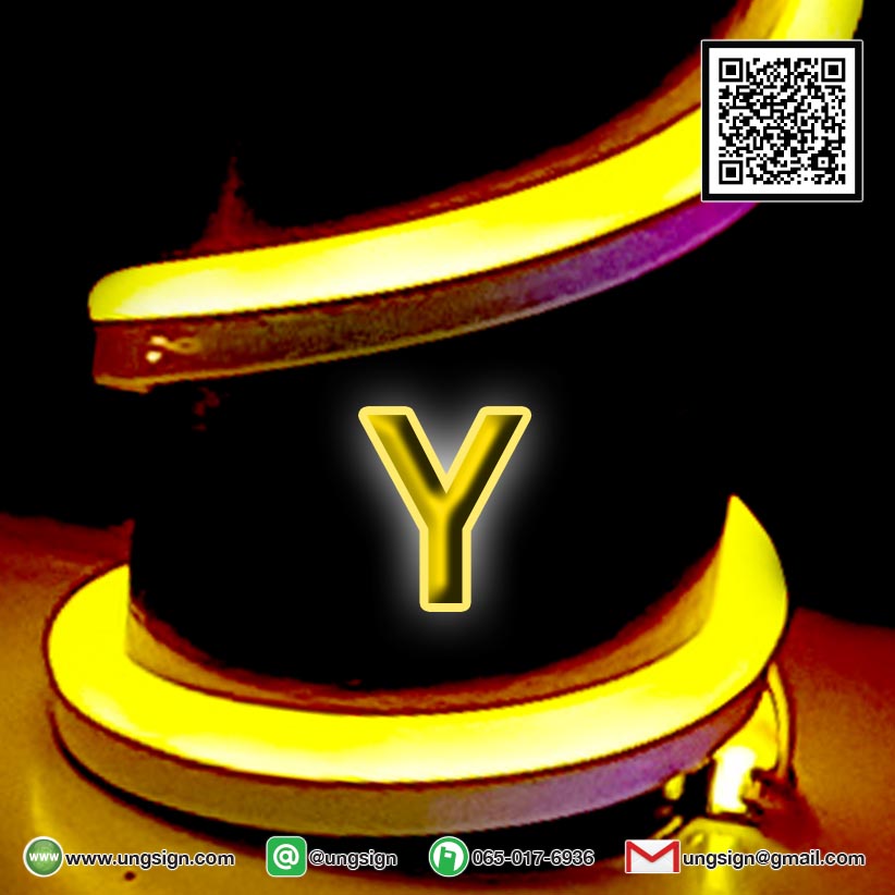 ไฟนีออนเฟรค สีต่างๆ Neon Flex ทำป้ายได้หลากหลายสี