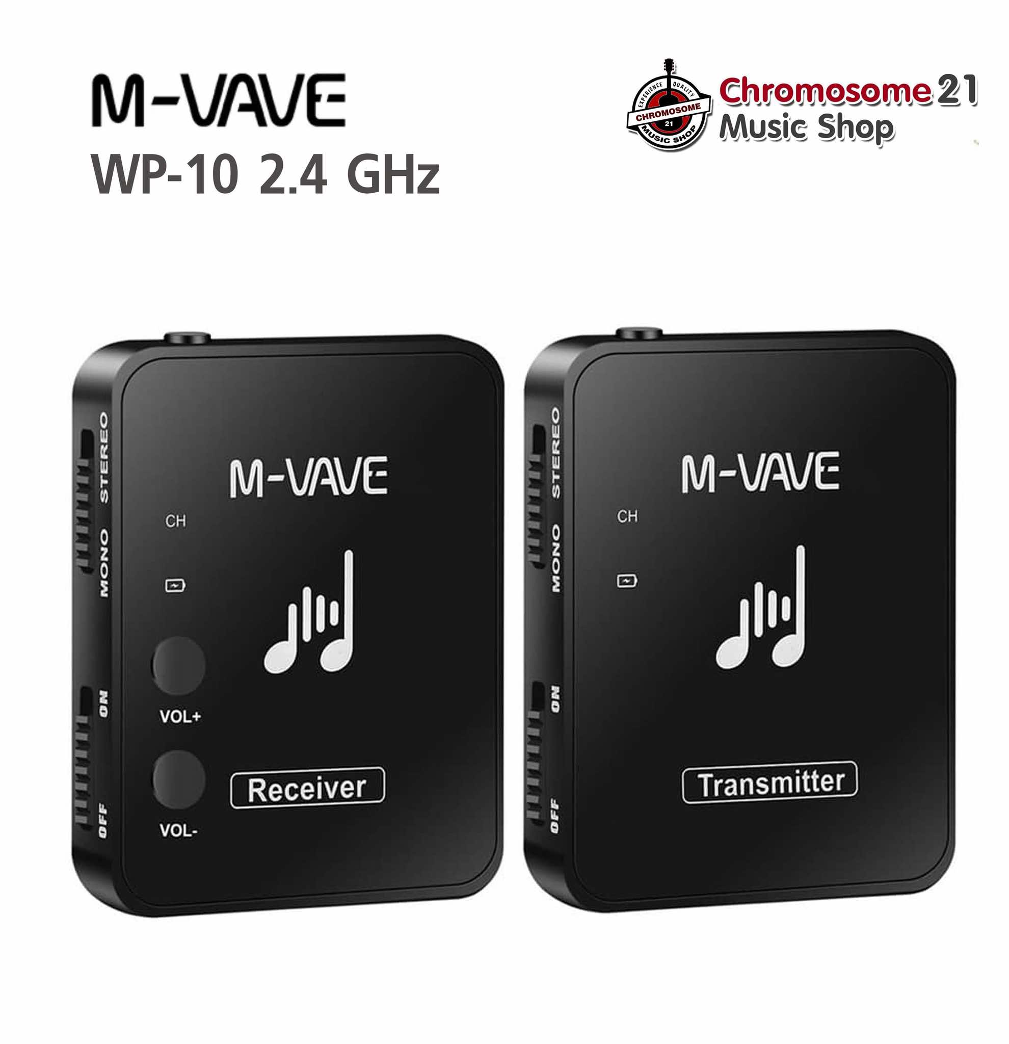 ไวเลส เอียร์มอนิเตอร์ M-VAVE WP-10 2.4 GHz Wireless In-Ear Monitor System