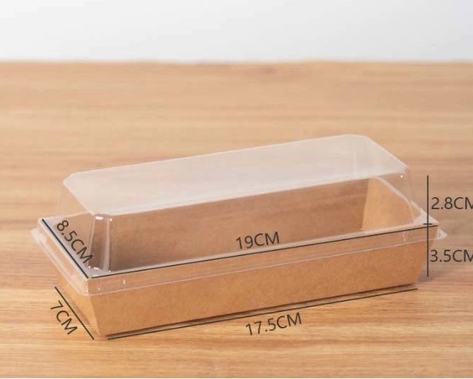 กล่องสี่เหลี่ยมฝาใส เคลือบมัน ทรงสี่เหลี่ยมผืนผ้า ไซส์กลางและไซส์ใหญ่ ขนาดปากกล่อง 15.5 x 8.5ซม (รุ่น 1585) และ ขนาดปากกล่อง 19 x 8.5ซม (รุ่น 1985) แพ็คละ 25ใบ