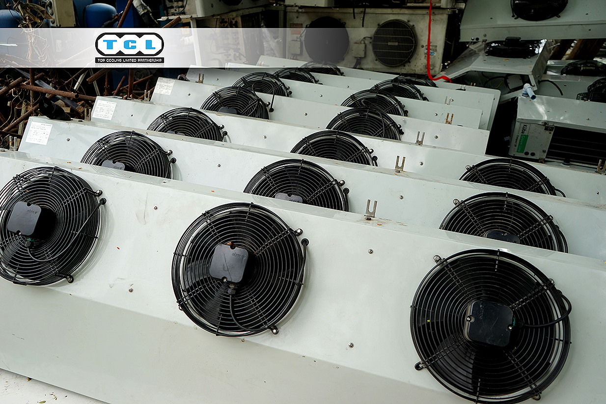 คอยล์เย็นห้องเย็นมือสอง ยี่ห้อ KUBA ของแท้จากเยอรมัน