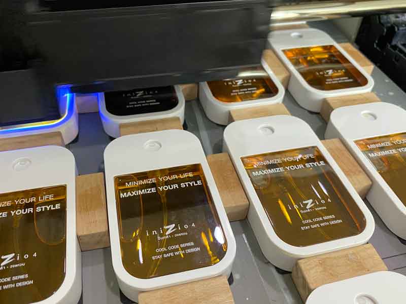 สกรีนขวดสเปรย์แอลกอฮอลล์ พิมพ์ขวดสเปรย์